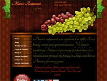 Tablet Screenshot of mariosny.com